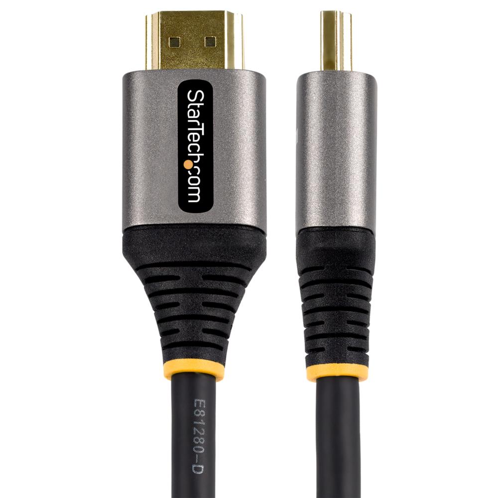 StarTech.com 8K対応HDMI 2.1ケーブル/1m/48Gbps対応ウルトラハイスピードHDMIケー...