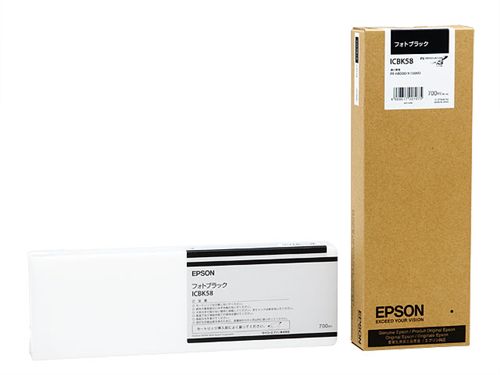 Rakuten - EPSON エプソン 【メーカー純正品】 PX-H10000/PX-H8000用 PX-P/K3インク 700ml (フォトブラック) ICBK58
