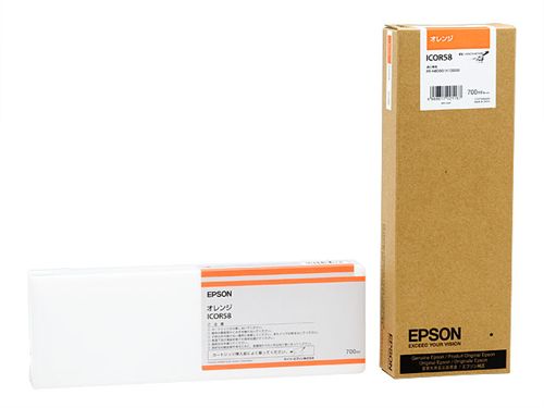 樂天商城 - EPSON エプソン 【メーカー純正品】 PX-H10000/PX-H8000用 PX-P/K3インク 700ml (オレンジ) ICOR58
