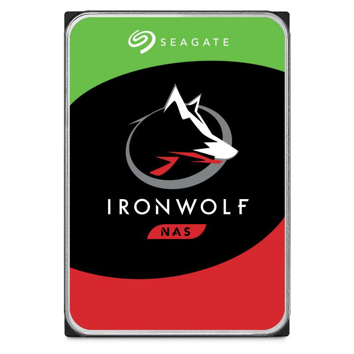 Seagate シーゲイト IronWolf NAS 3.5インチ 【データ復旧3年付】 6TB 内蔵ハードディスク HDD 3年保証 SATA 6Gb/s 2…