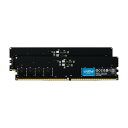 crucial fXNgbvp݃ 64GB(32GBx2)DDR5 5200MT/s CL42 UDIMM 288pin CT2K32G52C42U5