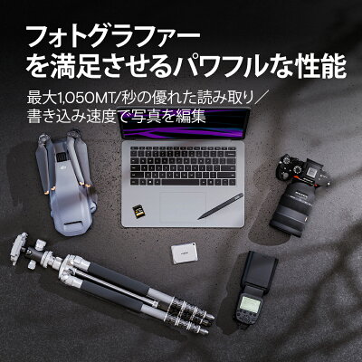crucial 外付けポータブルSSD X9Proシリーズ 4TB 【PS4/PS5 /Windows /Mac /iPadPro /Android /Linux /Xbox 】 最大読み込み 1050MB/s CT4000X9PROSSD9 クルーシャル 正規代理店保証品 - Image 2
