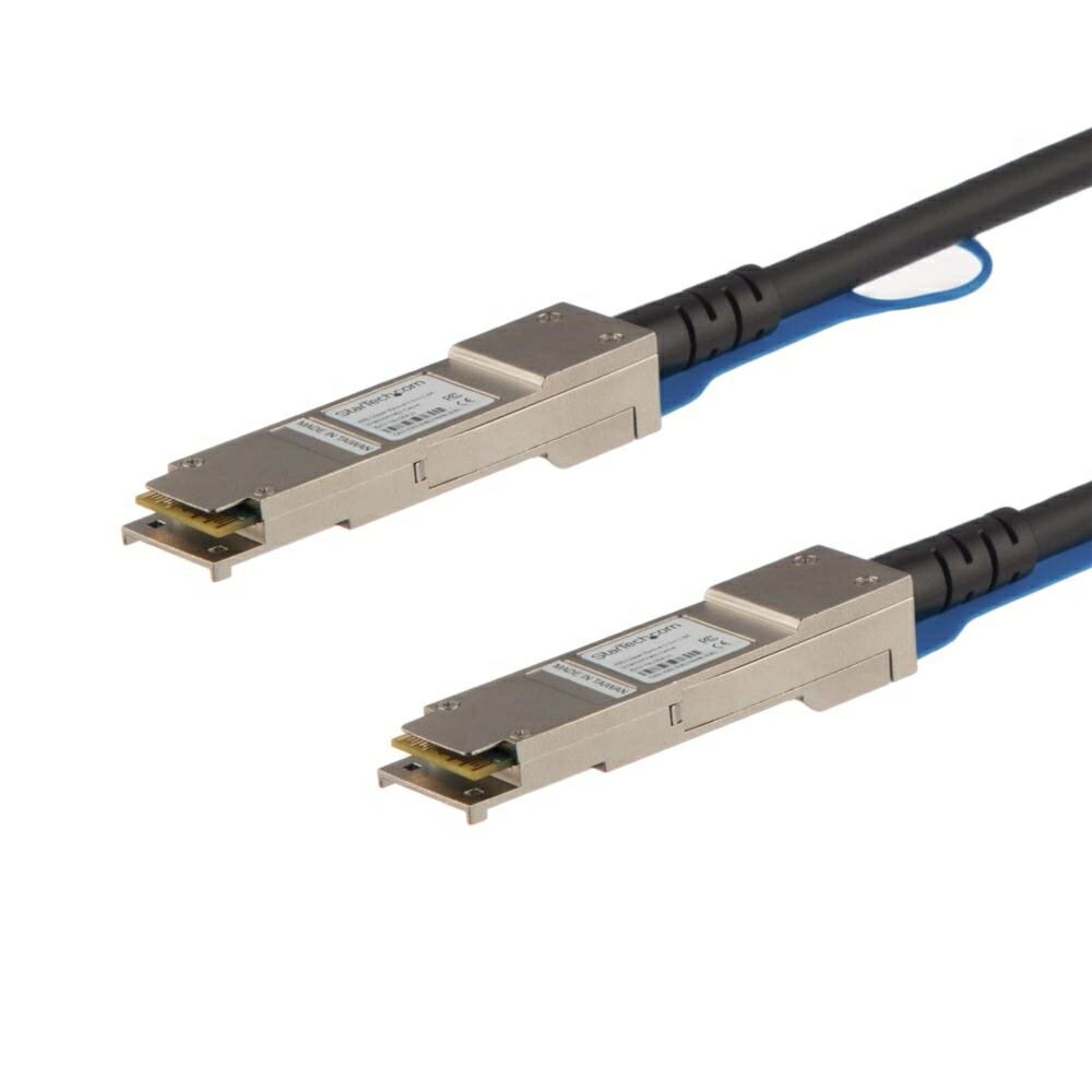 QSFP DAC Twinax ケーブル 1m Cisco製QSFP-H40G-CU1M互換 40GbE QSFPH40GCU1M