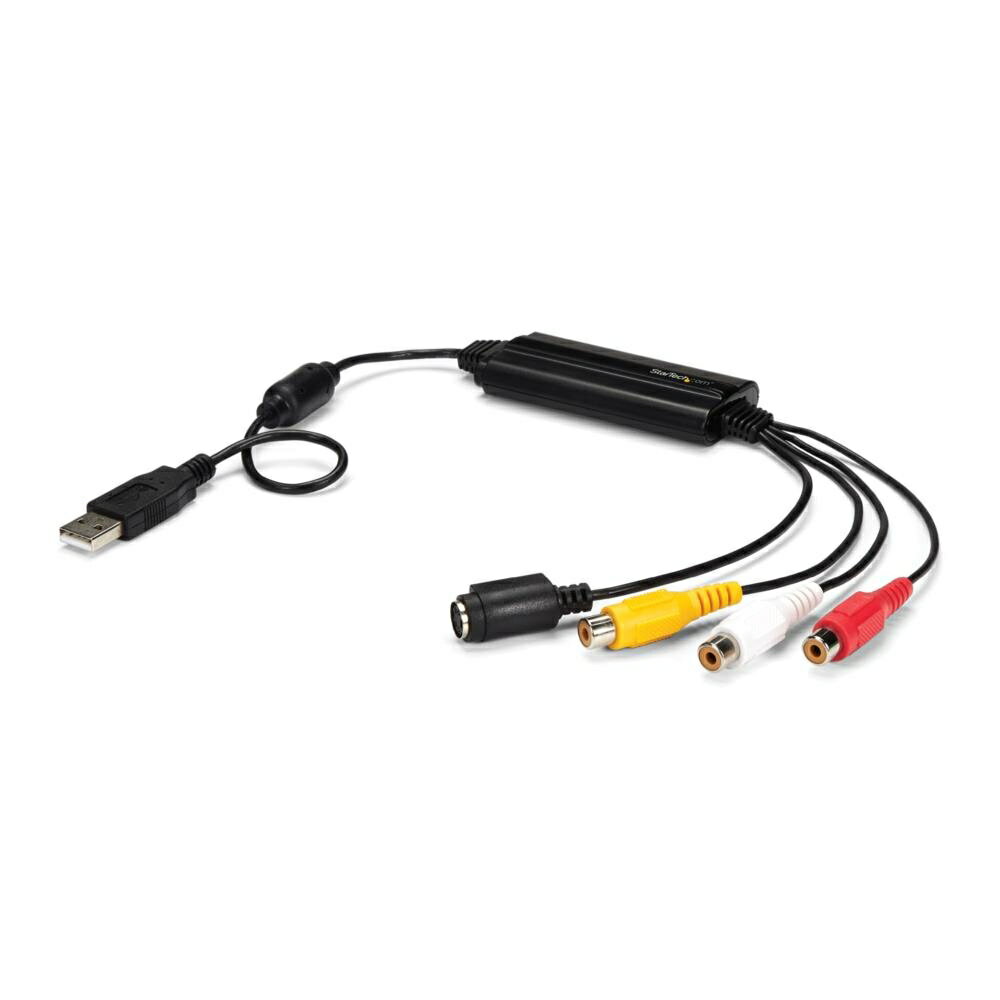 StarTech.com USBڑrfILv`[P[u/S[q&R|Wbg-USB 2.0 rfILv`[jbg WindowsΉ SVID2USB232