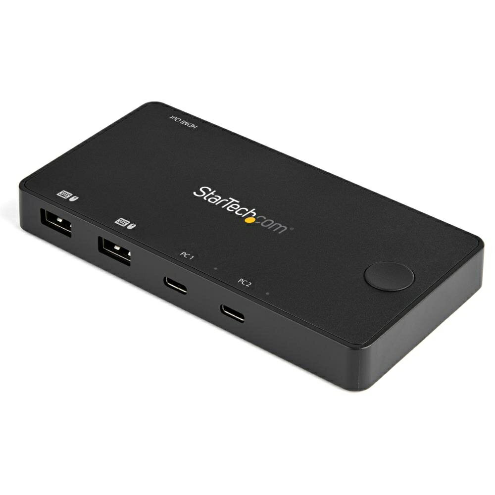 StarTech.com USB-Cp\RΉ2|[gKVMXCb` 4K60Hz HDMI RpNgUSB Type-Cp\Rؑ֊ USB-CP[ut SV211HDUC