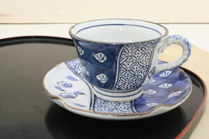 日本製 梅祥瑞 コーヒー碗皿 レトロ カップ＆ソーサ コーヒーカップ 国産 贈り物 ギフト プレゼント 敬老の日 シンプル かわいい 和風 和モダン