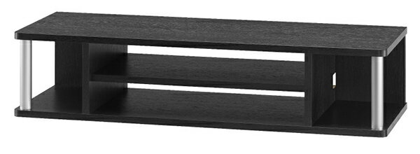 ちょい足しラック 幅79cm 完成品 テレビ台 ブラック テレビボード モニター台 机上台 収納 ラック PCラ..