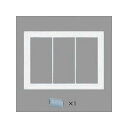 パナソニック 簡易耐火用スイッチプレート トリプルスイッチ+トリプルスイッチ+ダブルスイッチ用 WT8338F(3)