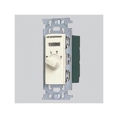 パナソニック フルカラー 埋込ファンコイル用スイッチ ランプ付 3段切替形 6A 200V WNH5801K