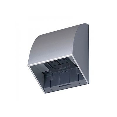 パナソニック 防雨入線カバー 露出・埋込両用 ホワイトシルバー WP9631S