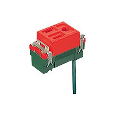 パナソニック フルカラー 埋込接地コンセント 接地リード線付 赤 15A 125V WN1101R1