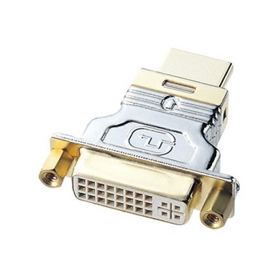 HDMI変換アダプタ　DVI29pin（DVI−I）メス−HDMIオス　AD−HD01 敬老の日