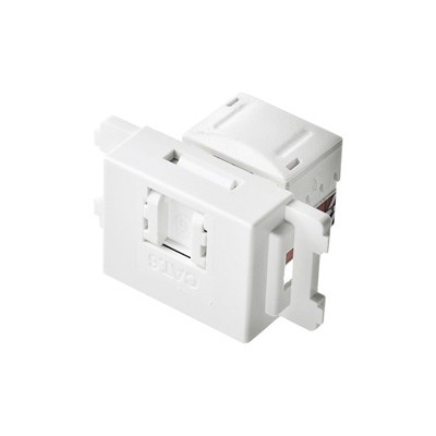 サンワサプライ CAT6JIS対応RJ−45モジュール LA−FP−MJ6