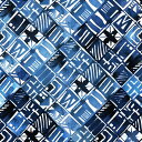 【アートデリ】幾何学模様のファブリックパネル インテリア雑貨 アートパネル キャンバス Sサイズ (15cm×15cm) ウォールアート 壁掛け おしゃれ モダ...