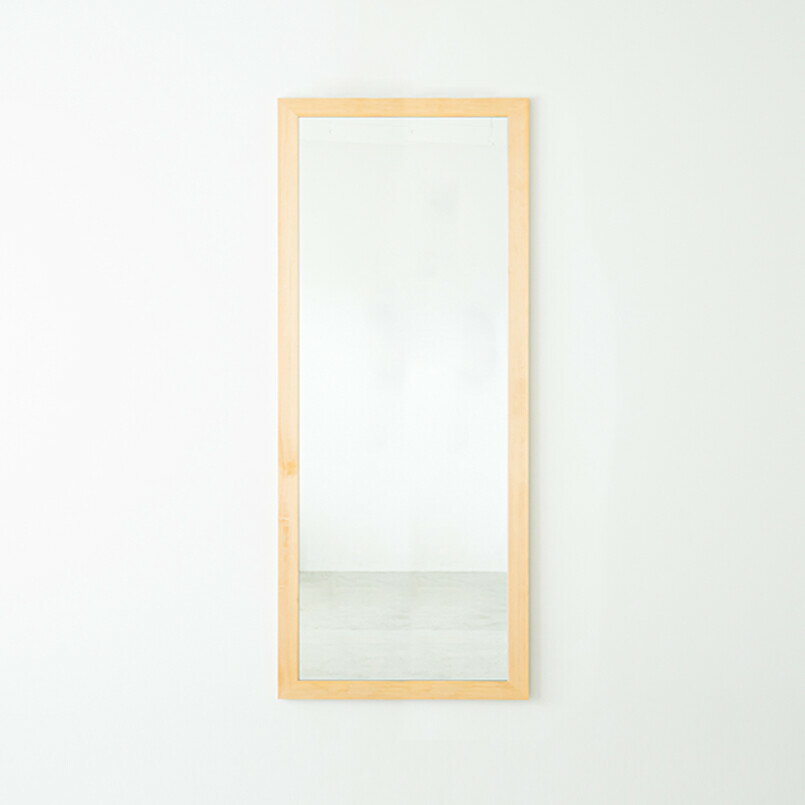 幅広枠ウォールミラー 54×130cm 長方形 おしゃれ 鏡 壁掛け アンティーク 壁面ミラー 壁掛けミラー かがみ 日本製 スタイリッシ 無垢材 卓上鏡 卓上ミラー 飛散防止 姿見