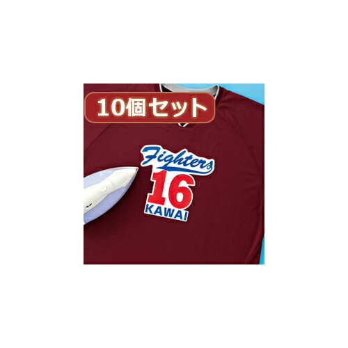 送料無料 10個セットインクジェット用化繊布用アイロンプリント紙 JP-TPRTENA6X10 敬老の日 父の日 母の日