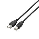 送料無料 エレコム USB2.0ケーブル U2C-BN50BK(2)