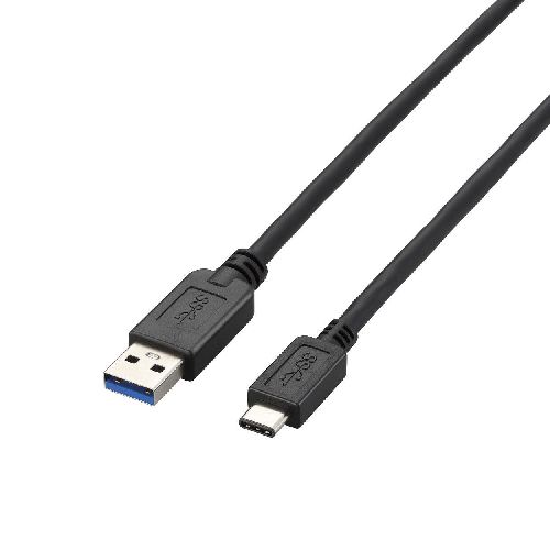 新規格USB Type-Cコネクタを搭載USB Standard-Aを搭載しているパソコンなどに、USB Type-Cを搭載している機器を接続し、充電やデータ転送ができるUSB3.1ケーブルです。 最大10GbpsとUSB2.0の約20倍もの超高速データ転送を実現するUSB3.1に対応しています。 USB3.1/3.0/2.0端子搭載のパソコンで使用可能です。※データ転送速度、電流値は機器の規格に準じます。 新規格のUSB Type-Cコネクタは、ウラ、オモテに関係なく両面挿せます。 最大5V、3Aの大電流で接続機器の充電が可能です。※ご使用になるパソコンなどの性能によって、供給される電流値が異なります。USB PD(Power-Delivery)非対応です。 難燃性の素材を使用し、安全性を高めています。 信号線部分には、外部ノイズの干渉から信号を保護する3重シールドケーブルを採用しています。 サビなどに強く信号劣化を抑える金メッキピンを採用しています。●コネクタ形状:USB3.1 Standard-Aオス-USB Type-Cオス ●対応機種:USB Standard-A端子搭載のパソコン及びUSB Type-C端子搭載のパソコン周辺機器 ●ケーブル長:1.0m ●ケーブル太さ:4.8mm ●規格:USB3.1規格準拠 ●対応転送速度:最大10Gbps ※理論値 ●プラグメッキ仕様:金メッキピン ●シールド方法:3重シールド ●ツイストペアケーブル(通信線):○ ●カラー:ブラック ●パッケージ形態:PET箱+紙台紙■送料 送料無料。但し、沖縄・離島を含む(一部配送不可地域)のご注文は配達不可のためキャンセルさせて頂きます。