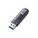送料無料 BUFFALO バッファロー USBメモリ USB3.0対応「ライトプロテクト機能」搭載モデル RUF3-C64GA-BK RUF3-C64GABK