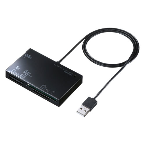 送料無料 【5個セット】 サンワサプライ USB2.0 カードリーダー ADR-ML19BKNX5 父の日 母の日