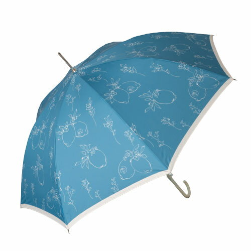 送料無料 オーロラ チャムチャムマーケット CHAM CHAM MARKET 雨長傘 Lemon ターコイズ 1CM110090934