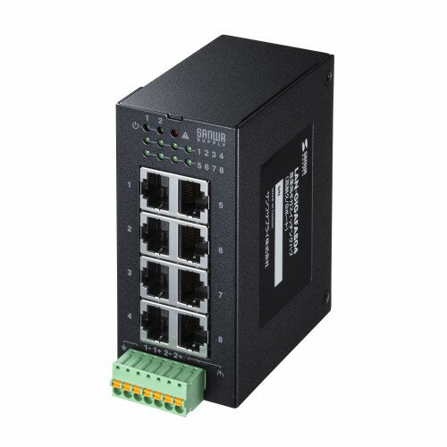 送料無料 サンワサプライ 産業用ギガスイッチングハブ(高耐久/8ポート) LAN-GIGAFA804 送料無料 サンワサプライ 産業用ギガスイッチングハブ(高耐久/8ポート) LAN-GIGAFA804