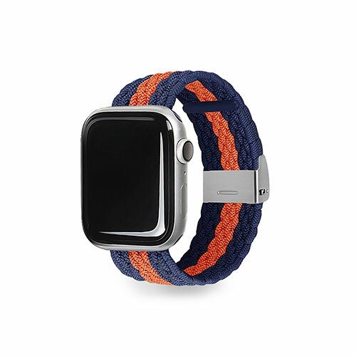 送料無料 EGARDEN LOOP BAND for Apple Watch 41/40/38mm ネイビー&オレンジ EGD23115AW 父の日 母の日