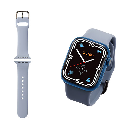 送料無料 エレコム Apple Watch用シリコンバンド ニュアンスカラー(41/40/38mm) AW-41BDSCGNV 送料無料 エレコム Apple Watch用シリコンバンド ニュアンスカラー(41/40/38mm) AW-41BDSCGNV