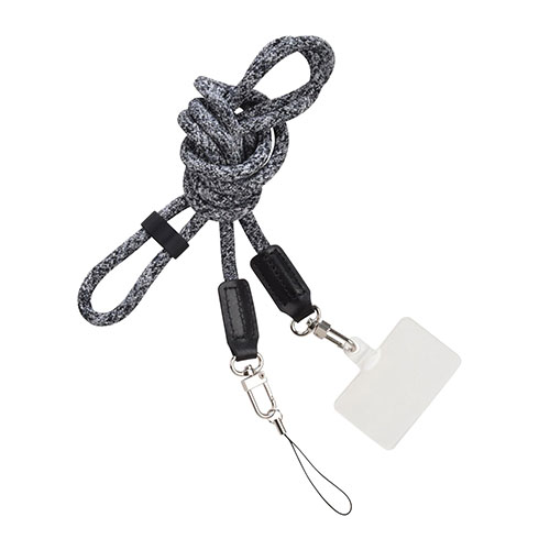 送料無料 ロープ エツミ デュアルロープ ブラック VE-2344