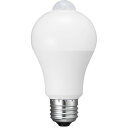 A形LED 60W相当 電球色 センサー LDA8LGP2 照明器具 [▲][AS] ブランド登録なし