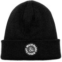 MACK BARRY マクバリー 【BEANIE(ビーニー)】 MACK BARRY マクバリー ＆ CIRCLE PATCH BEANIE MCBRY73413