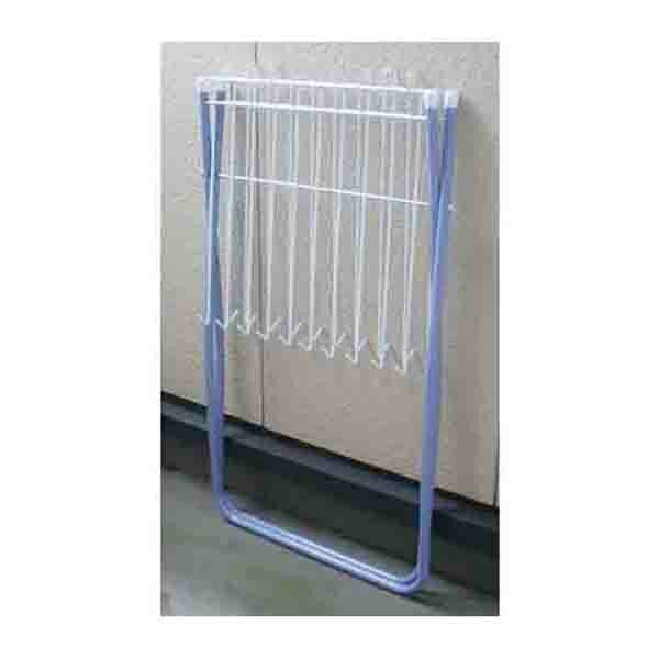 送料無料 万能物干台 S型 ホワイト