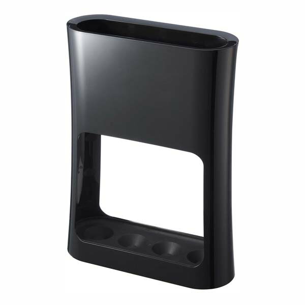 送料無料 かさたて オーバル ブラック