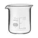 ビーカー目安目盛付30mL 【× 72個】