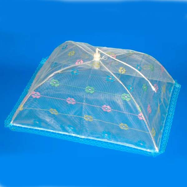 洗える卓上カバー Lサイズ ロアール フードカバー キッチンパラソル 食卓カバー ディッシュカバー 蚊帳..