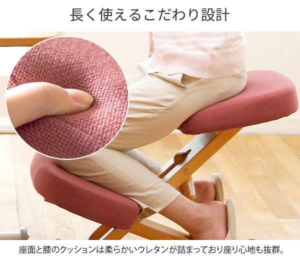 プロポーションチェア 姿勢が良くなる 姿勢 矯正 椅子 チェア 学習いす 学習チェア 小学生 中学生 高校生 デスクチェア パソコンチェア 勉強椅子 背筋が伸びる 姿勢サポート キャスター付 高さ調整 木製 大人 子供 140cm以上 ブルー/レッド/ブラウン/ローズ/ブラック [3]