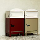 ポスト付 宅配ボックス スタンド型 自立 郵便ポスト ボルドー モダン シンプル ダイヤル錠 レッド 郵便受け おしゃれ レトロ 鍵付き メールボックス ツートーン アンティーク スタンドポスト 新聞受け シリンダー錠 荷物受け 一戸建て 玄関前 一軒家 ベージュ 北欧