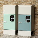 宅配ボックス ダイヤル錠 シリンダー錠 2段 鍵付き Gaio-ガイオ- セージグリーン/ブルーグリーン