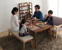 【送料無料】 こたつ テーブル 長方形 80×135cm 4段階で高さが変えられる 天然木ウォールナット材高さ調整こたつテーブル Nolan ノーラン ブラウン 電気こたつ 炬燵テーブル