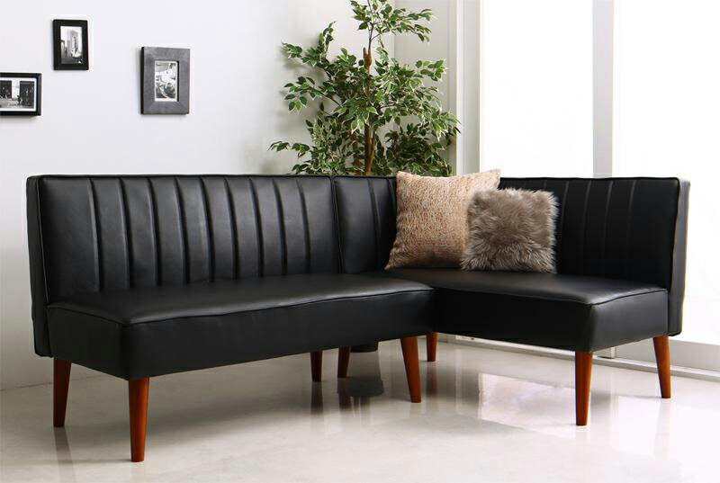 リビングダイニング 2点セット(2Pソファ1脚+アームソファ1脚) 右アーム ZLIVE ジライブ モダンデザインレザー ダイニングソファー アームソファー ソ...