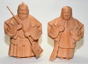 送料無料【一位一刀彫り】高砂人形 6寸 博之作