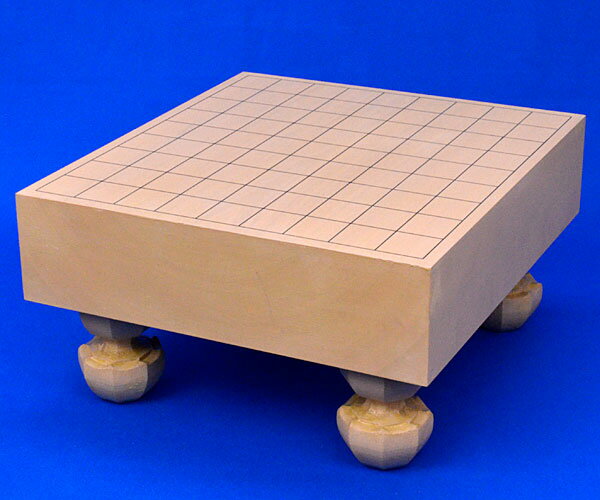将棋盤 本桂3寸足付将棋盤【特売品】