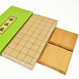 将棋盤　新桂5号折将棋盤(駒台付)　将棋盤サイズ30cm×33cm×厚み約1.3cm