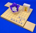 木製将棋 セット ヒバ1寸卓上将棋盤セット(将棋駒白椿上彫駒)