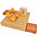 木製将棋セット 本桂2寸一枚板卓上将棋盤セット【特売品】(将棋駒白椿上彫駒)