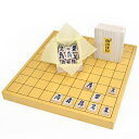将棋セット 新かや1寸卓上将棋盤セット(将棋駒アオカ押し駒)