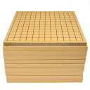 【難あり特価品】囲碁盤 木製新桂13路9路盤を10面