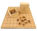 将棋セット 新桂6号折将棋盤と木製普及将棋駒【1点限定訳あり特価品・WS185】
