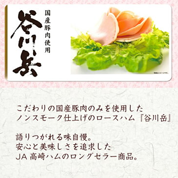 【群馬 JA高崎ハム】 冷蔵 産地直送 谷川岳ギフトセット TB-500 国内製造 お取り寄せグルメ お中元 お歳暮 御年賀 内祝 御礼 ギフト 国産豚肉使用 谷川岳ロースハム 通年 肉 送料無料