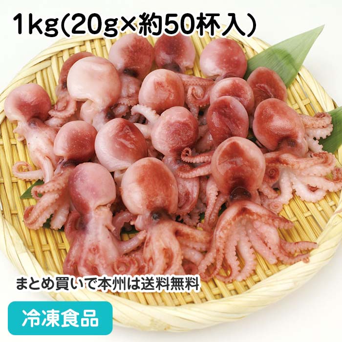 ボイルいいだこ(S) 1kg(約50杯入) 10934(冷凍食品 業務用 おかず お弁当 蛸 煮物 たこ ボイル)